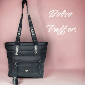 Bolso cartera puffer