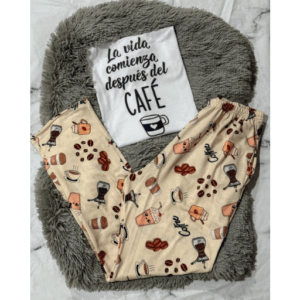 PIJAMA COFEE.M LARGAS 50/52