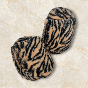 Pantuflones animal print