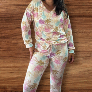 Pijamas estampado talle 3